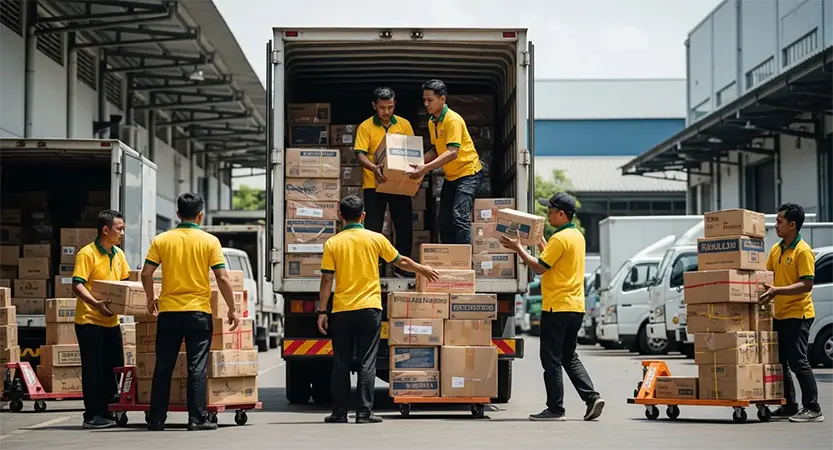 Ekspedisi Jakarta ke seluruh Indonesia dengan layanan logistics murah, aman, cepat, dan fitur Cek Ongkir Ekspedisi Mitralogistics terpercaya
