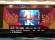 Kru Profesional & Layanan 24 Jam, Kreasi Ukasah Andalan Sewa Videotron di Berbagai Kota