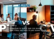 Perbedaan CV dan PT dari Sisi Hukum yang Perlu Diketahui Pelaku Usaha