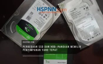 perbandingan SSD dan HDD berdasarkan kecepatan dan kapasitas